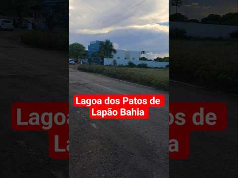 Aqui em Lagoa dos Patos de Lapão Bahia