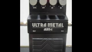 Video thumbnail for Aria Ultra Metal  AUM-1 - a jednak do Metalu... Ultrasowy przester - FILMIKI O GITARACH odc 60 by ksantyp77