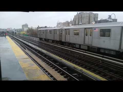 R142 (5) Train to Woodlawn (via Jerome Avenue): Departing Mount Eden Avenue