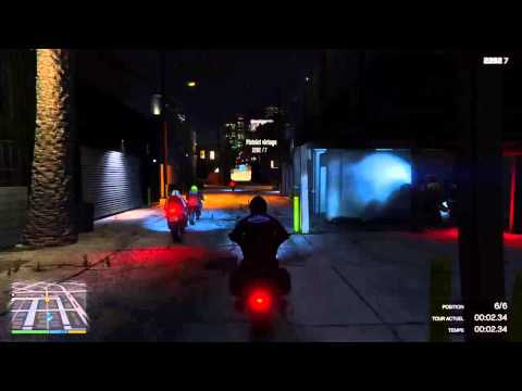 GTAV street race fail