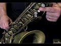 The Sonny Stitt Diminished Scale Pattern - Jazz Saxophone Lessons