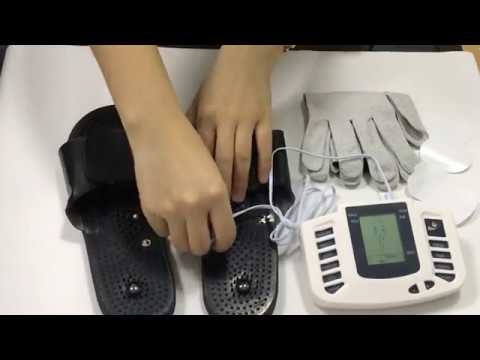 Video about how to use the massager & slippers & gloves