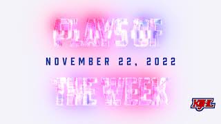 KIJHL Plays of the Week - November 22, 2022