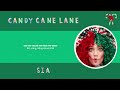 Vietsub | Candy Cane Lane - Sia | Lyrics Video