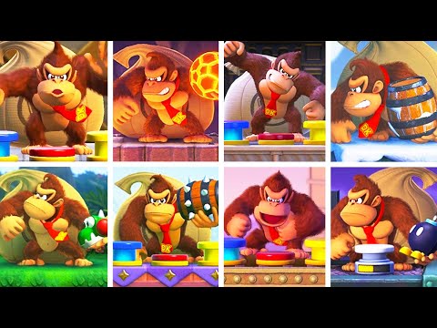 Mario vs. Donkey Kong (Switch) - All Bosses & Cutscenes (No Damage)