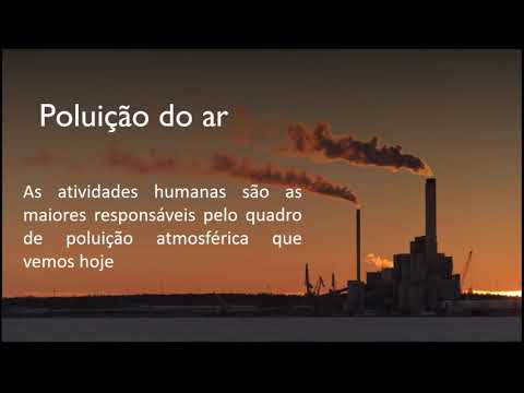 Alterações da composição do ar atmosferico