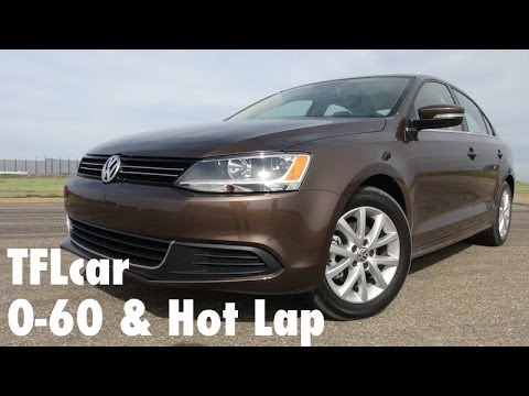 2014 Volkswagen Jetta 0-60 MPH & Race Track Hot Lap Review