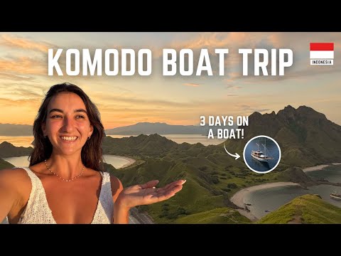 Sailing the KOMODO ISLANDS, Indonesia - Insane 3 Day Tour!