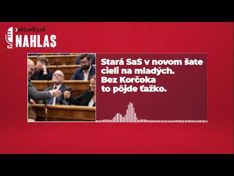 🎙️ Stará SaS v novom šate cieli na mladých. Bez Korčoka to pôjde ťažko | Aktuality