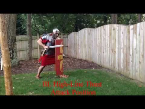 ROMAN LEGIONARY GLADIUS TRAINING