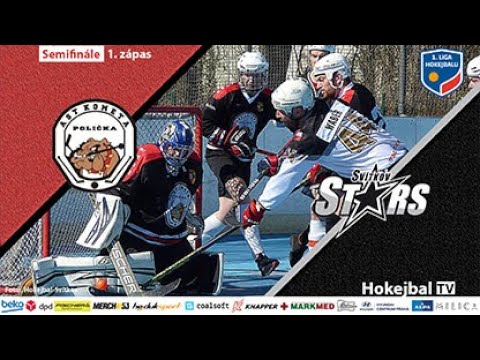 Highlights Play-off 1. Ligy hokejbalu - SK Kometa Polička vs. HBC Svítkov Stars Pardubice | 21.5. 22