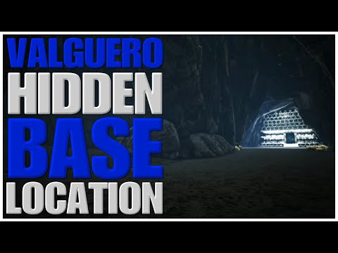 ARK - VALGUERO hidden base location INSIDE WYVERN TRENCH !