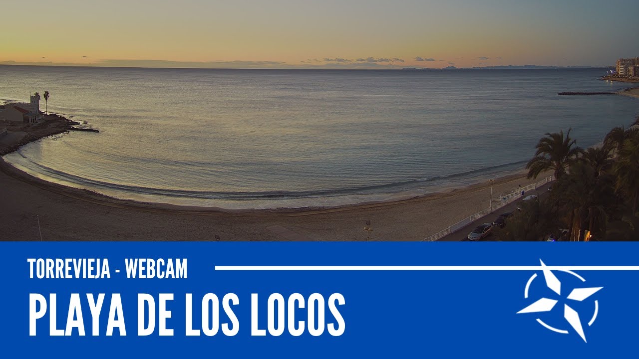 Live webcam view of Los Locos Beach, Torrevieja