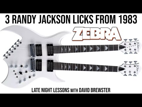 3 Randy Jackson Licks From 1983