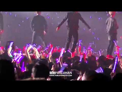 [FANCAM][FORLUHAN] 131224 SMT WEEK EXO - LET OUT THE BEAST (鹿晗 luhan focus)