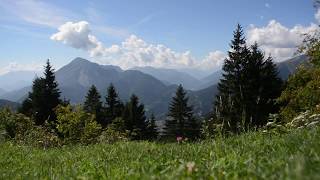 Beautiful Mountain View - royalty free stock video footage