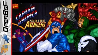 Captain America and The Avengers Remake [OpenBor] Longplay