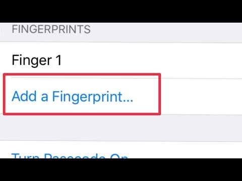 How To Add Fingerprint Lock in Apple iPhone 6,7,8