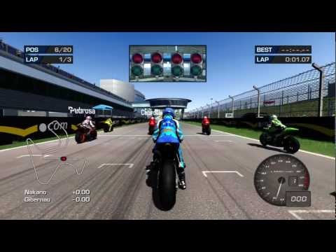 MotoGP '06 Xbox 360 720P gameplay