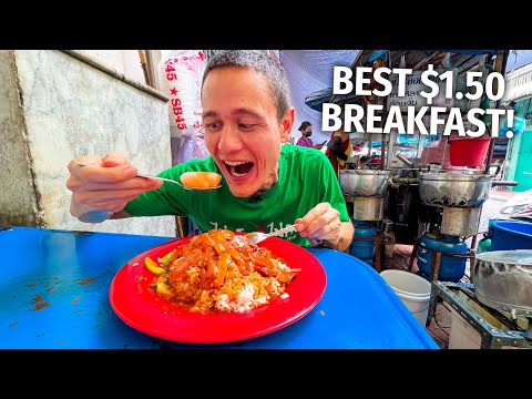 7 AM Thai Street Food Tour!! BREAKFAST HEAVEN in Bangkok, Thailand!!