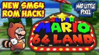 Massive New Mario 64 Rom Hack - Super Mario 64 Land By Kaze!