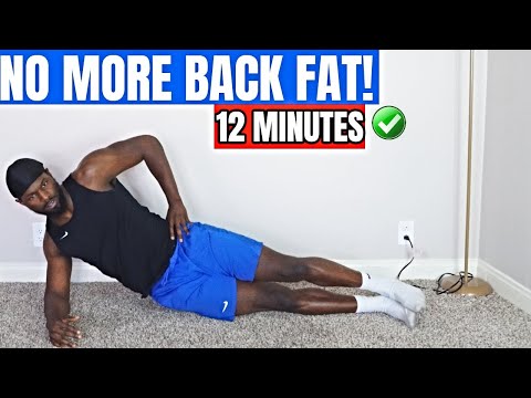 12 Minute MUFFIN TOP/ LOVE HANDLE Ab Workout| GET RID OF BACK FAT NOW!