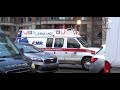 AMR Ambulance Responding Through HEAVY Traffic in Washington D.C.