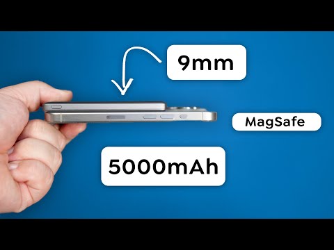 Ultra Dünn! - TORRAS Ultra Slim Powerbank mit Magsafe