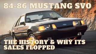 The Mustang SVO the History, options, & WHY it was a Sales Failure video