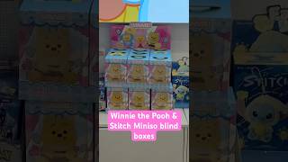 Download lagu Miniso Stitch and Winnie the Pooh plush blind box hunt #miniso #disney mp3