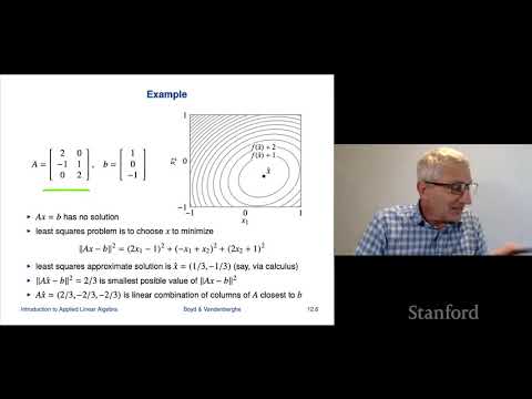 Stanford ENGR108 Introduction to Applied Linear Algebra | 2020 | Lecture 1 Introduction