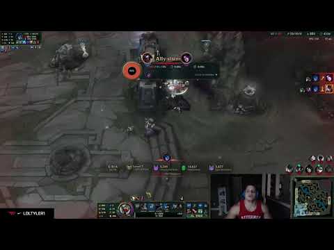 Tyler1 shares his opinion of kayn (Volume Warning)