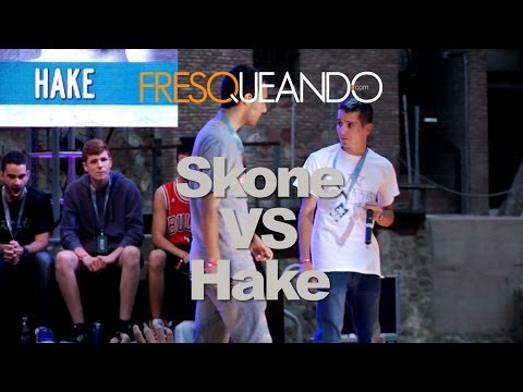 Skone VS Hake - Octavos - Batalla de los Gallos Málaga - Fresqueando