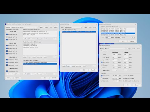 Custom Resolutions: GPU/Display Scaled, CRU, Stretched Res & Integer Scaling