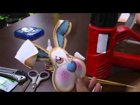 Mulher com   18 02 2016   Cesta de páscoa em E V A   Sol Gobbo PT2   YouTube