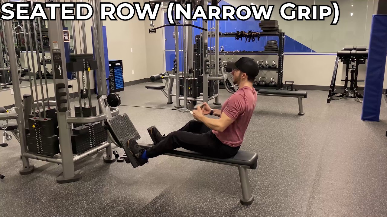 Seated Row (Narrow Grip)