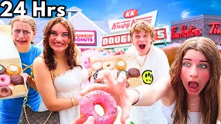 EATING ONLY DONUTS FOR 24HRS w/Norris Nuts