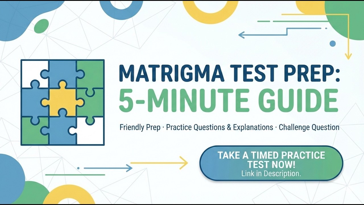 Matrigma Test Prep Guide