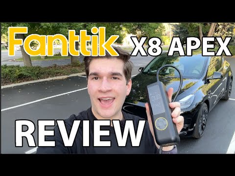 Is This The Tesla of Tire Inflators? Fanttik X8 Apex Review