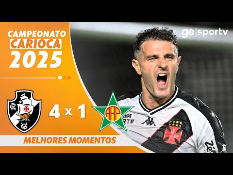 Gols e lances de Vasco da Gama x Portuguesa - RJ