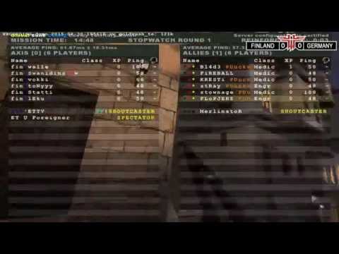 ET - FINLAND vs. GERMANY, NationsCup 2015 - Grand Final [Enemy Territory]