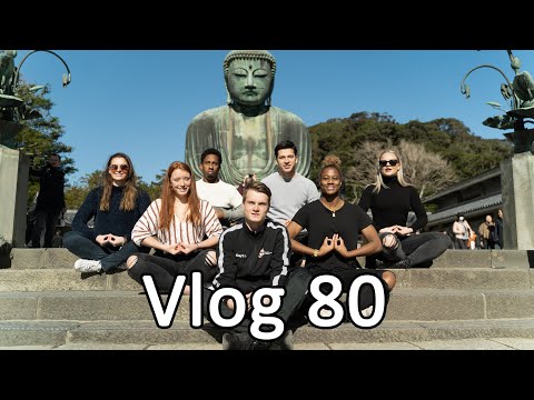 Visiting Giant Buddha, Tokyo - Triffis TV Vlog 80