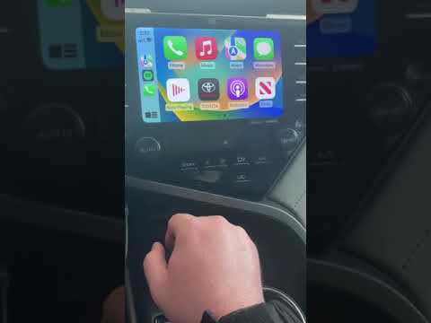 How to use Apple CarPlay on a 2019-21 Toyota Camry