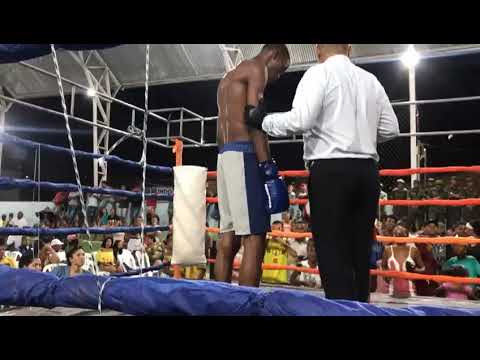 Campeonato de Box em Nazaré última luta na quadra da Santa Rita