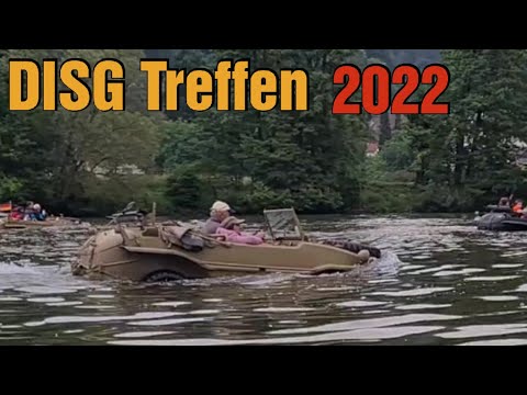 DISG Treffen Lohr am Main 2022. Schwimmwagen 166 Kübel 82