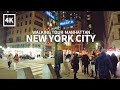 4K NEW YORK CITY Walking Tour Manhattan Lexington Avenue Madison Avenue 5th Avenue