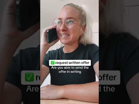 One of my FAVORITE negotiation hacks… 🤫💸 #salary #negotiation #careeradvice