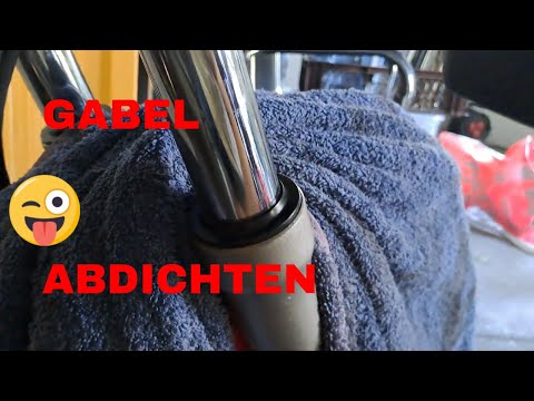Motorrad Gabel Simmerring abdichten   So behebst du eine undichte Gabel mit einem cleveren Hack