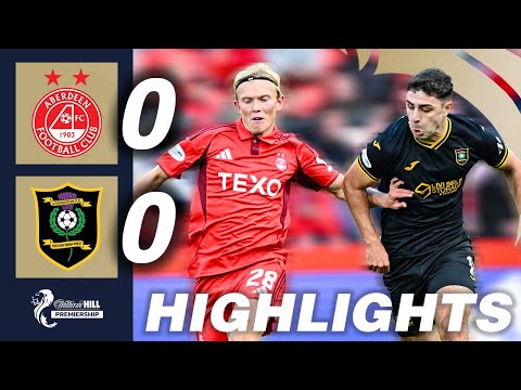 Aberdeen 0-0 Livingston | HIGHLIGHTS | William Hill Premiership