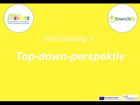 Björn Karlsson - föreläsning - Top-down-perspektiv - Avdelningen för Energisystem
